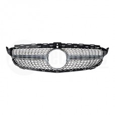 Решетка радиатора Mercedes Benz W205 14-18 ((хром/серебро) Diamond