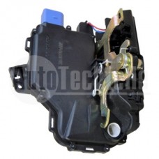Замок двери передней правой VW Caddy 04-15/ T5 04-15/ Polo 01-09/ Skoda Fabia 99-08