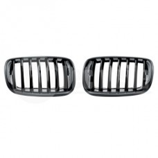 Решетки радиатора компл. BMW X5 E70 06-13 / X6 E71 07-14 (глянц. чёрн.)