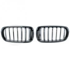 Решетки радиатора компл. BMW X5 F15 13-18 / X6 X16 14-19 (глянц. чёрн.) (M-Performance)
