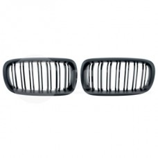 Решетки радиатора компл. BMW X5 F15 13-18 (мат. чёрн. двойные)