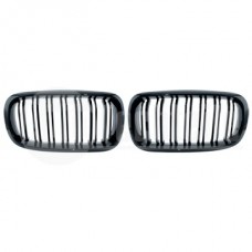 Решетки радиатора компл. BMW X5 F15 13-18 (глянц. чёрн. двойные)