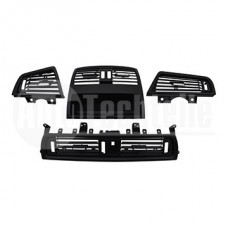 Комплект воздушных дефлекторов BMW 5 F10/F11 09-17 (черный)