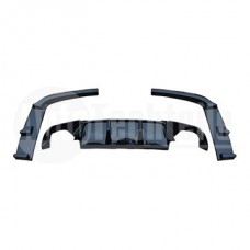 Накладка бампера заднего BMW 5 F10/F11 09-17 (M-Performance)