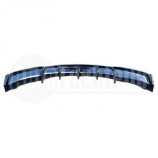 Накладка бампера заднего BMW 3 F30/F31 11-19 (M-Performance) (1-сторон. выхлоп)