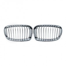 Решетки радиатора компл. BMW 1 F20/F21 10-15 (хром титан)