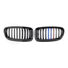Решетки радиатора компл. BMW 5 F10/F11 10-16 (глянц. чёрн.) (M-стиль)