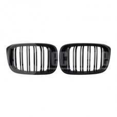 Решетки радиатора компл. BMW X3 G01 / X4 G02 18-20 (мат. чёрн. двойная)
