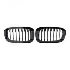 Решетки радиатора компл. BMW 1 F20 15-19 (мат. чёрн.)