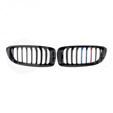 Решетки радиатора компл. BMW 4 F32/F36 (GT) 13-21 (глянц. чёрн.) (M-стиль)