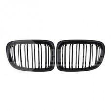 Решетки радиатора компл. BMW X1 E84 10-15  (мат. чёрн. двойная)