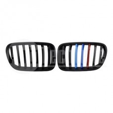 Решетки радиатора компл. BMW X3 F25 10-14 (глянц. чёрн. M-стиль)
