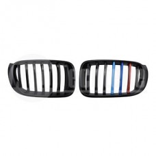 Решетки радиатора компл. BMW X3 F25 / X4 F26 14-18 (глянц. чёрн. M-стиль)