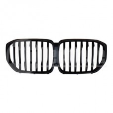 Решетка радиатора BMW X5 G05 19- (мат. чёрн. с отв. камеры)