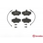 Тормозные колодки  дисковые, к-кт. BREMBO P68008   (OE:  7701202848  ; 7701201775 )